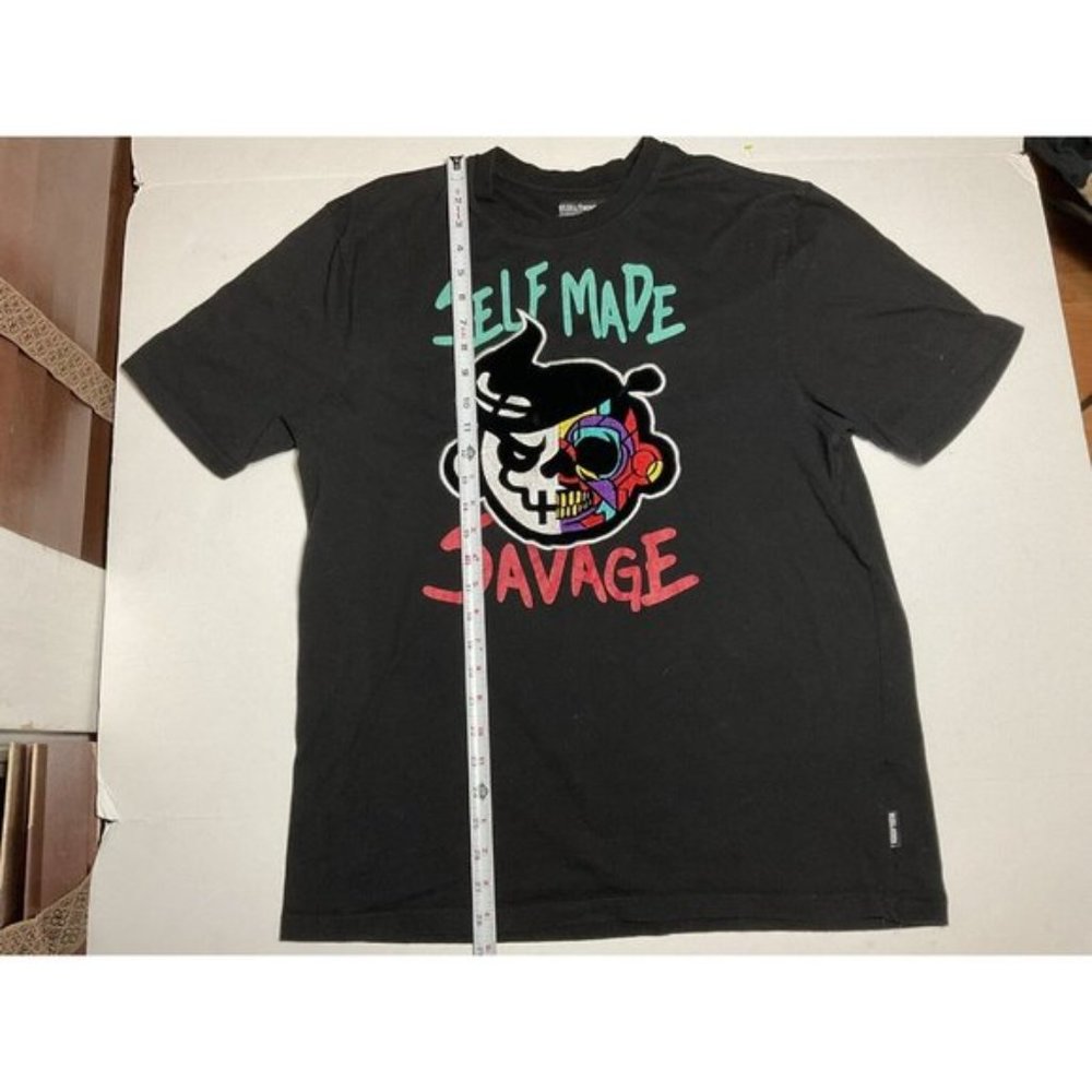 Men's Rebel Minds Street Wear Self Made 90s Style Retro Art T-shirt Sz 3XL 29x20